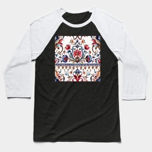 Ottoman Pattern Baseball T-Shirt